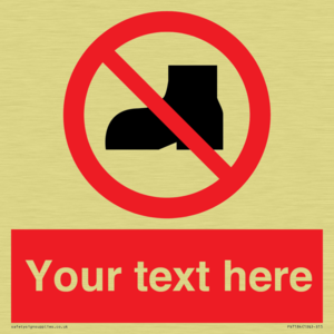 Custom No outdoor footwear